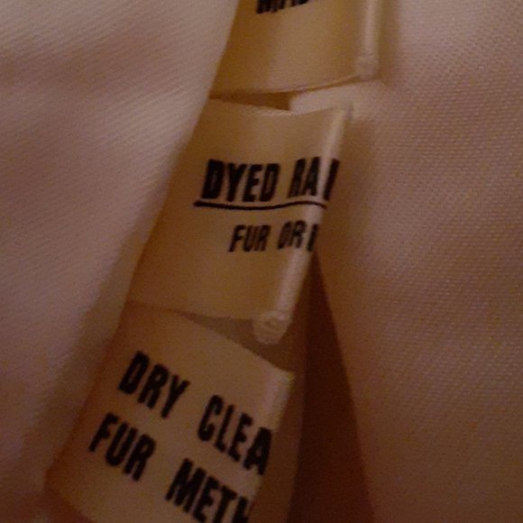 REAL FUR CROP JACKET VINTAGE ZIPPER super soft! - Picture 7 of 8